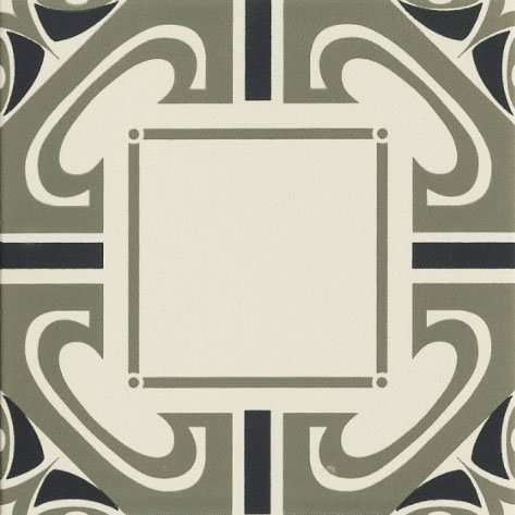 Керамогранит Grazia Althaus Dresda Salvia/Nero AHD45, цвет разноцветный, поверхность матовая, квадрат, 200x200