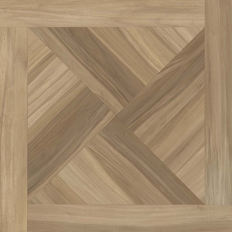 Керамогранит TAU Brest Umber Casseto, цвет коричневый, поверхность матовая, квадрат, 900x900