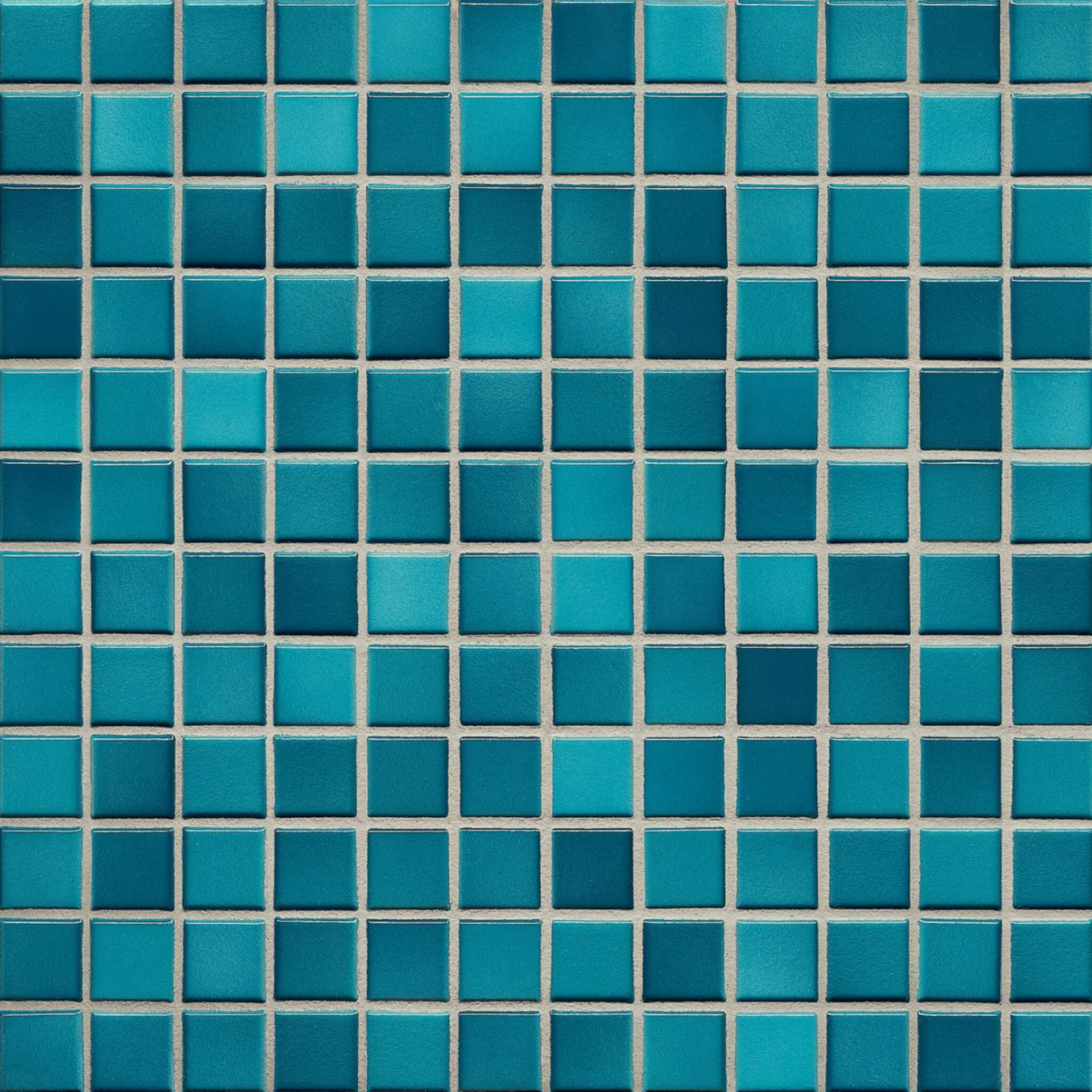 Мозаика Jasba Fresh Pacificblue-Mix 41208H, цвет голубой, поверхность глянцевая, квадрат, 316x316