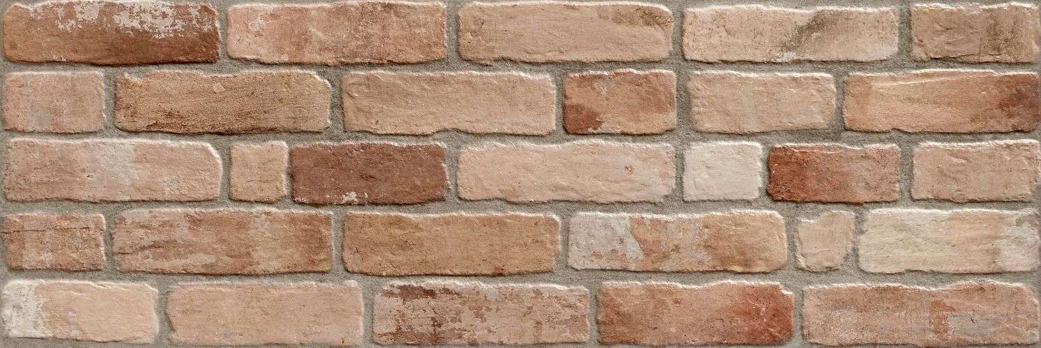 Керамическая плитка Keraben Wall Brick Old Cotto, цвет коричневый, поверхность матовая, под кирпич, 300x900