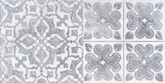Декоративные элементы Lasselsberger Кампанилья 1641-0094, цвет серый, поверхность матовая, прямоугольник, 200x400