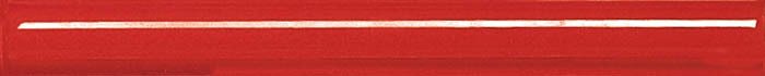 Бордюры Glazurker Catalonia Frame Red, цвет красный, поверхность глянцевая, квадрат, 20x200