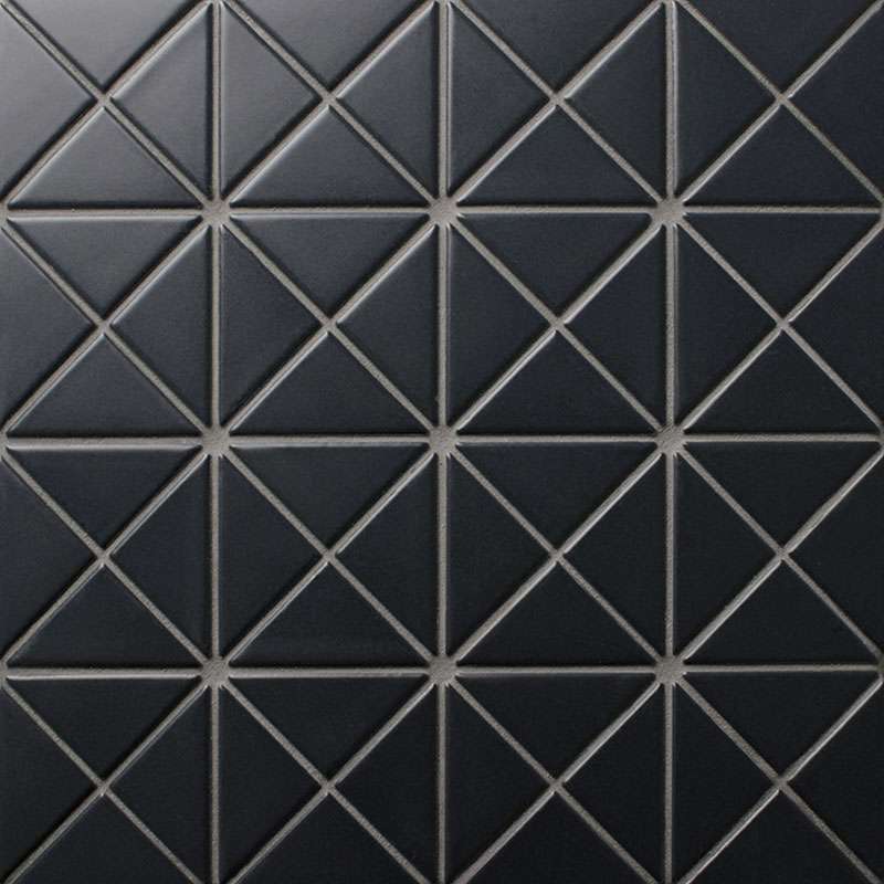 Мозаика Starmosaic Albion Black, цвет чёрный, поверхность матовая, квадрат, 259x259