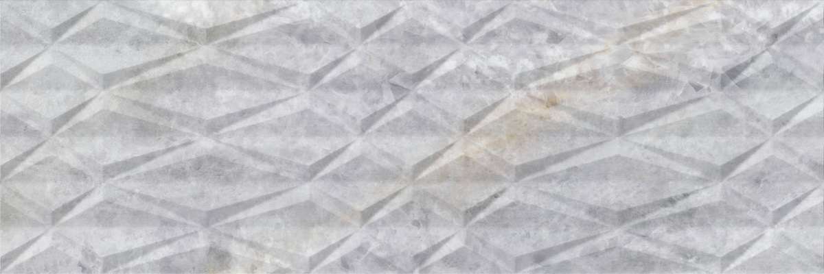 Керамическая плитка Saloni Hermes Arc Azul, цвет серый, поверхность глянцевая, прямоугольник, 400x1200