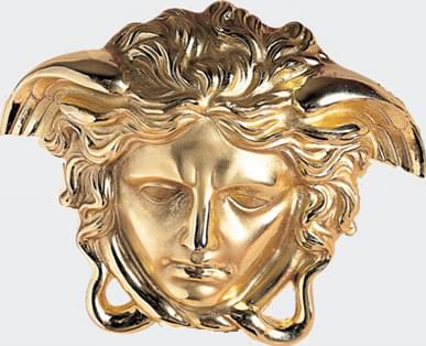 Вставки Versace Emote Medusa Ottone 262772, цвет золотой, поверхность полированная, , 38x48
