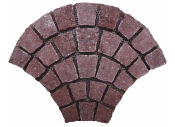 Мозаика NS Mosaic Paving PAV-G-308, цвет бордовый, поверхность матовая, прямоугольник, 460x740