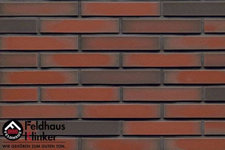 Клинкер Feldhaus Klinker Classic Ardor Liso R303LDF14, цвет терракотовый, поверхность матовая, под кирпич, 52x290
