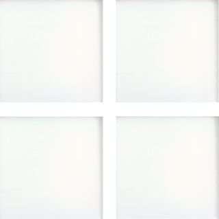 Мозаика Irida Nuance 15.S01(1), цвет белый, поверхность глянцевая, квадрат, 327x327
