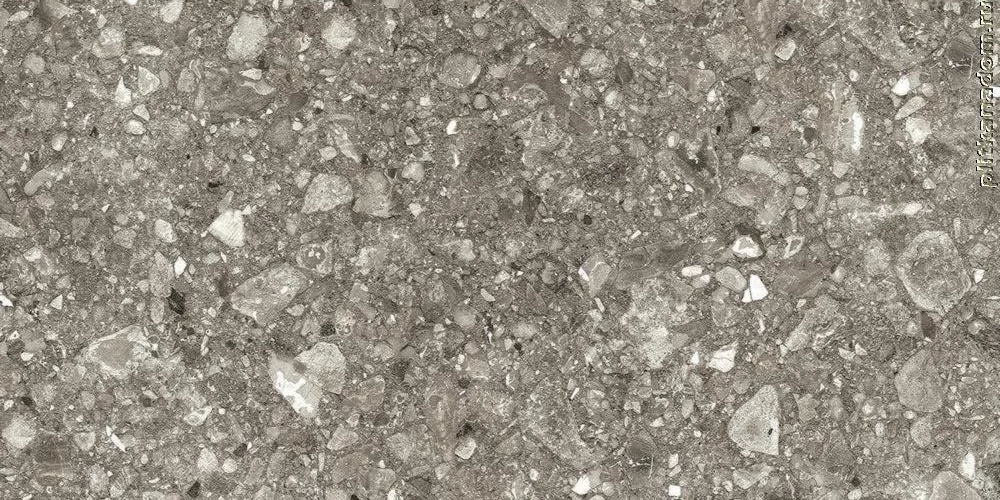 Керамогранит Kutahya Terra Stone Mocha Lap, цвет серый, поверхность лаппатированная, прямоугольник, 600x1200