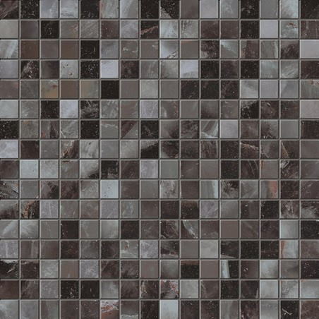 Мозаика Atlas Concorde Italy Marvel Crystal Beauty Mosaic Q 9MQT, цвет коричневый, поверхность глянцевая, квадрат, 305x305
