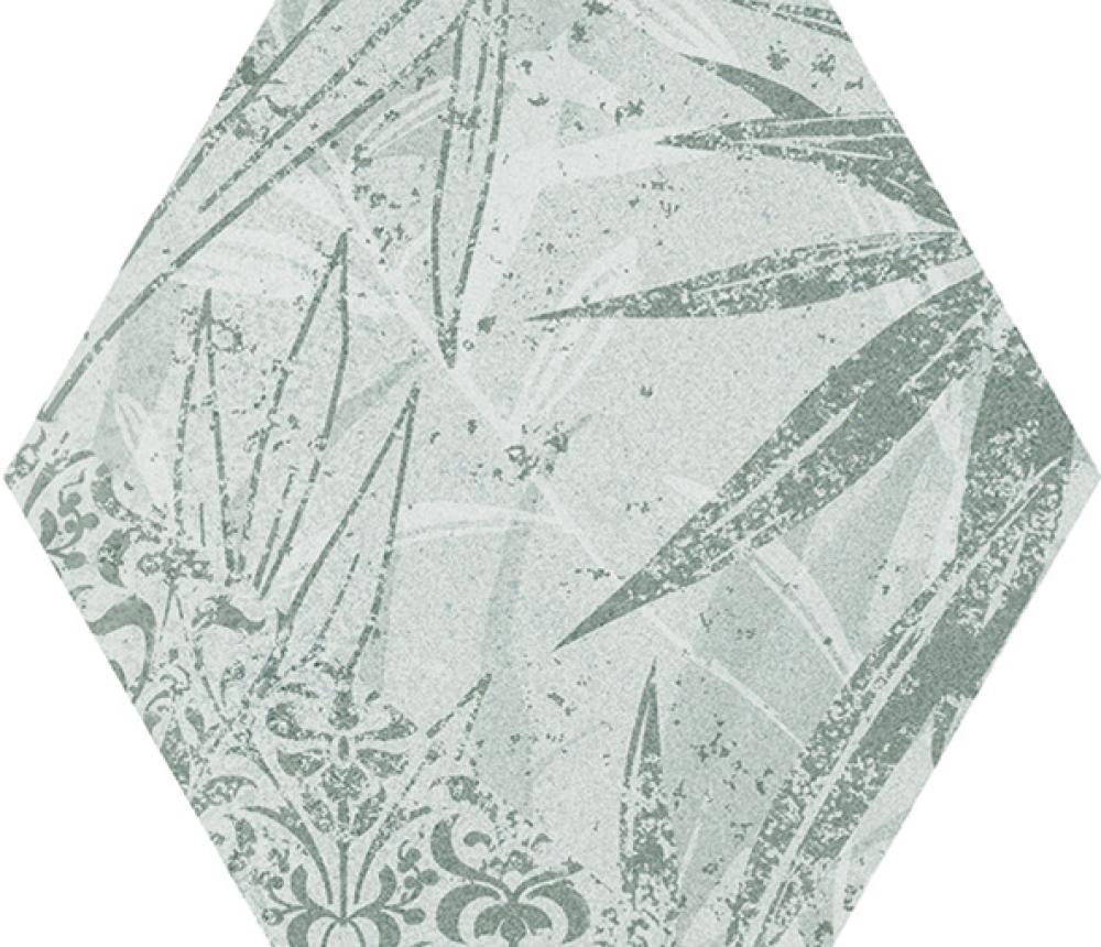 Декоративные элементы Dune Magnet Tropic Argent 188594, цвет серый, поверхность матовая, шестиугольник, 150x170