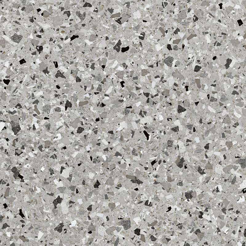 Керамогранит Керамин Терраццо 1, цвет серый, поверхность матовая, квадрат, 500x500
