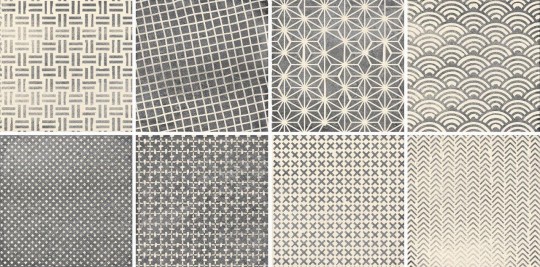 Декоративные элементы Dune Factory Gego 187665, цвет серый бежевый, поверхность матовая, квадрат, 200x200