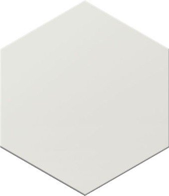 Керамогранит Click Magic White, цвет белый, поверхность матовая, шестиугольник, 200x240