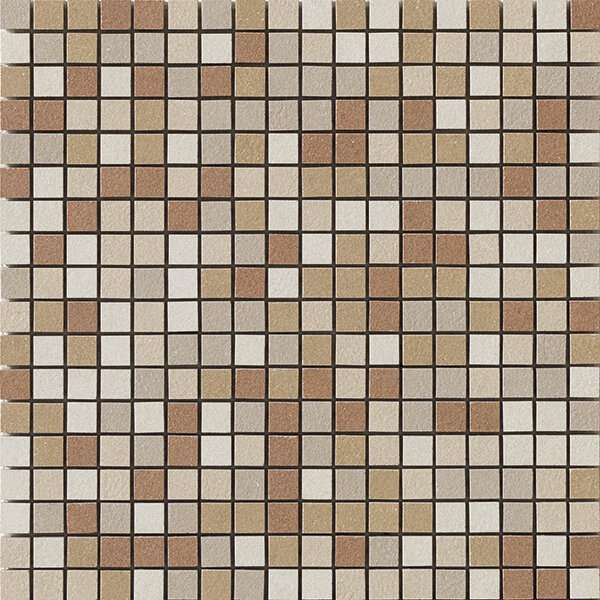 Мозаика Impronta Terre Mosaico B Mix C TE003MBC, цвет разноцветный, поверхность матовая, квадрат, 300x300