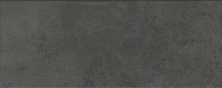 Керамическая плитка Ceramika Konskie Amsterdam Graphite, цвет чёрный, поверхность матовая, прямоугольник, 200x500