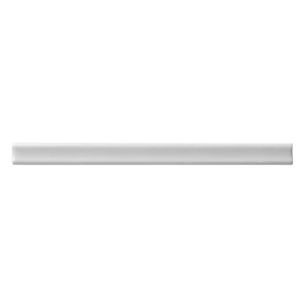 Бордюры Adex Levante Listelo Aire Glossy ADLE5064, цвет белый, поверхность глянцевая, , 15x200