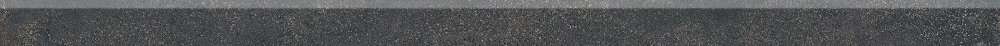 Бордюры ABK Blend Concrete Battiscopa Iron PF60006947, цвет чёрный, поверхность матовая, прямоугольник, 55x1200