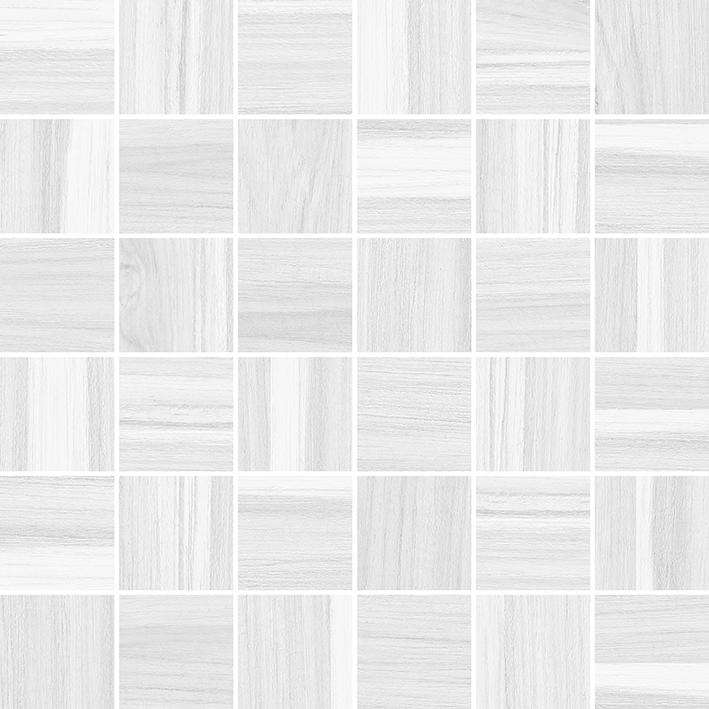 Мозаика Laparet Blackwood Мозаика белый, цвет серый, поверхность матовая, квадрат, 300x300