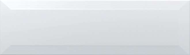 Керамическая плитка Kerama Marazzi Гамма белый 9001, цвет белый, поверхность матовая, прямоугольник, 85x285