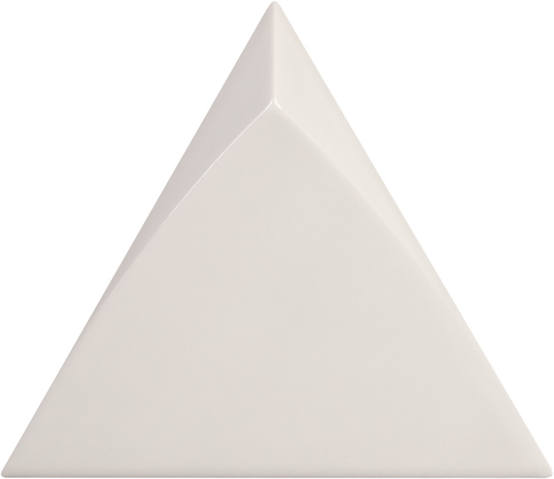 Керамическая плитка Equipe Magical 3 Tirol Light Grey 24448, цвет серый, поверхность глянцевая 3d (объёмная), треугольник, 108x124