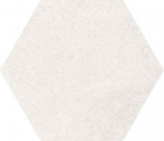Керамогранит Equipe Hexatile Cement White 22092, цвет белый, поверхность матовая, шестиугольник, 175x200