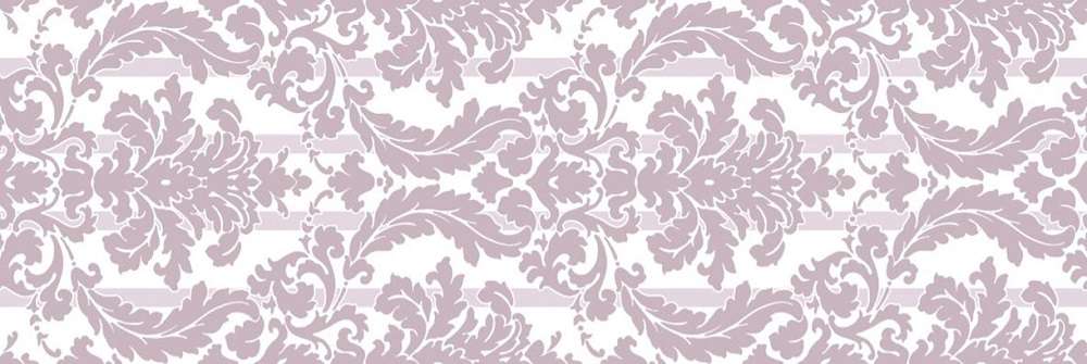 Керамическая плитка Ceramique Imperiale Натали 00-00-5-17-00-51-1436, цвет белый розовый, поверхность глянцевая, прямоугольник, 200x600