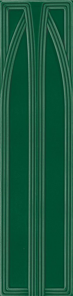 Декоративные элементы Grazia Epoque Belvedere Bottle Craquele BEL6, цвет зелёный, поверхность глянцевая, прямоугольник, 200x800