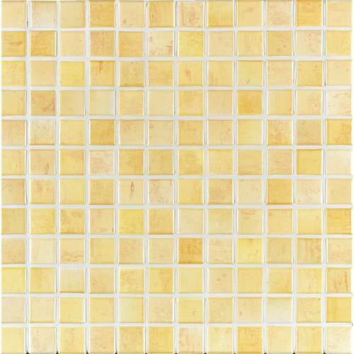 Мозаика Jasba 3105H Paso Wheat Yellow, цвет жёлтый, поверхность глянцевая, квадрат, 316x316