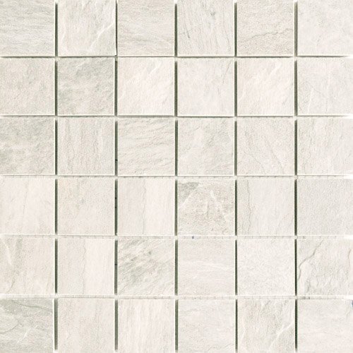 Мозаика Rex Ardoise Mosaico Blanc Grip 739356, цвет белый, поверхность структурированная, квадрат, 300x300