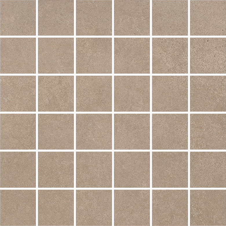 Мозаика Cerdomus Concrete Art Mosaico Siena Matt 97554, цвет коричневый, поверхность матовая, квадрат, 300x300