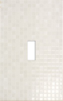 Декоративные элементы Mapisa Ven. Coctail M White, цвет белый, поверхность глянцевая, прямоугольник, 250x400