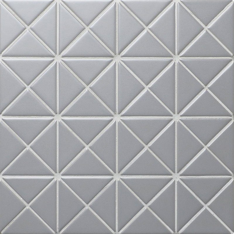 Мозаика Starmosaic Albion Light Grey, цвет серый, поверхность матовая, квадрат, 259x259