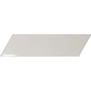 Керамическая плитка Equipe Chevron Wall Light Grey Left 23350, цвет серый, поверхность глянцевая, шеврон, 52x186