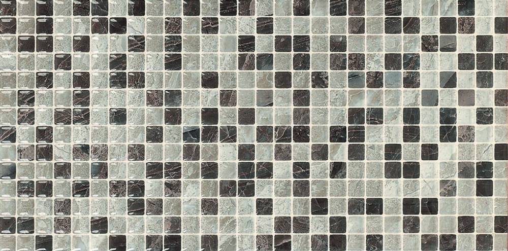 Керамическая плитка Keratile Danae Cube Gris, цвет серый, поверхность глянцевая, прямоугольник, 250x500