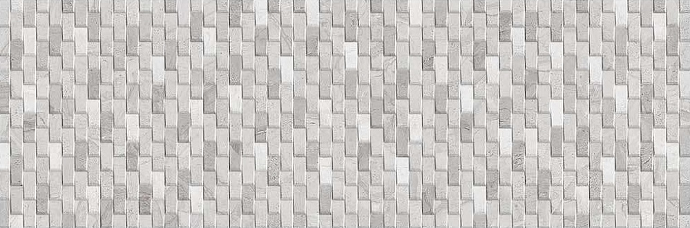 Декоративные элементы  Ascot Grey HL Cell, цвет серый, поверхность структурированная, прямоугольник, 300x900