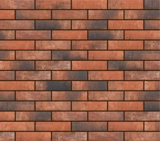 Клинкер Cerrad Loft Brick Chili, цвет терракотовый, поверхность матовая, под кирпич, 65x245