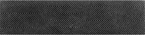 Керамическая плитка Skalini Etched Field Tile EFT-03BL, цвет чёрный, поверхность матовая, прямоугольник, 75x305