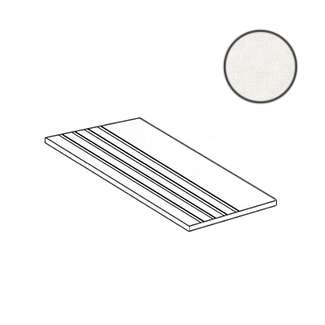 Ступени Grasaro Beton G-1104/CR/st01, цвет белый, поверхность структурированная, прямоугольник, 294x1200