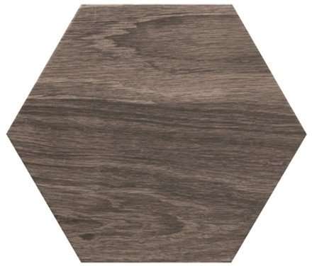 Керамическая плитка Bestile Atlas Hexa Kaoba, цвет коричневый, поверхность матовая, шестиугольник, 258x290