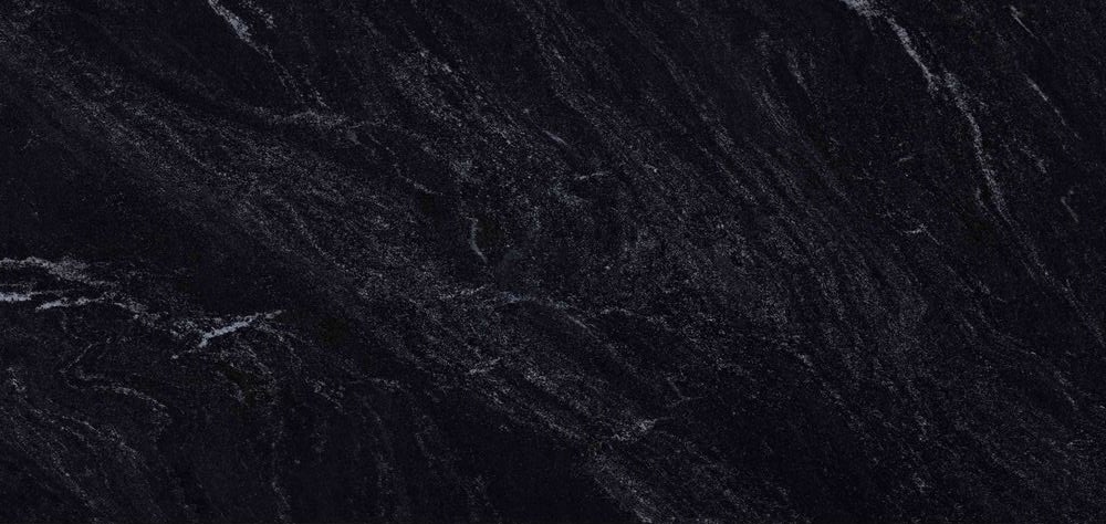 Широкоформатный керамогранит Zodiac Galaxy Black Polished (6 мм) MN728CP271206, цвет чёрный, поверхность полированная, прямоугольник, 1200x2700