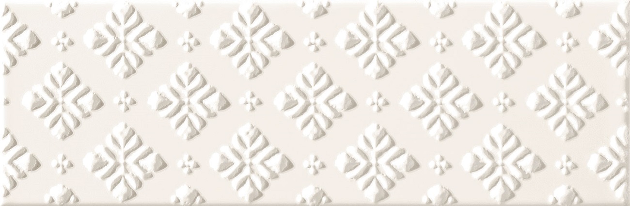 Декоративные элементы Tubadzin Blanca Bar White A, цвет белый, поверхность глянцевая, прямоугольник, 78x237