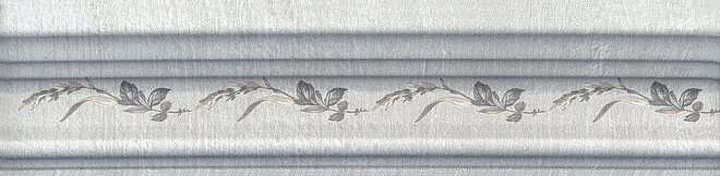 Бордюры Kerama Marazzi Бордюр Багет Кантри Шик серый декорированный BLB029, цвет серый, поверхность матовая, прямоугольник, 50x200