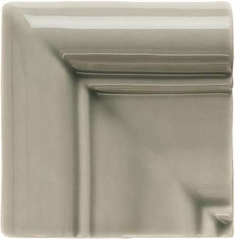 Вставки Adex ADST5170 Angulo Marco Cornisa Graystone, цвет серый, поверхность глянцевая, квадрат, 75x75