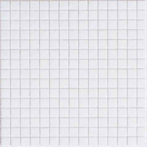 Мозаика Alma Mosaic Sandy SBN108, цвет белый, поверхность глянцевая, квадрат, 327x327