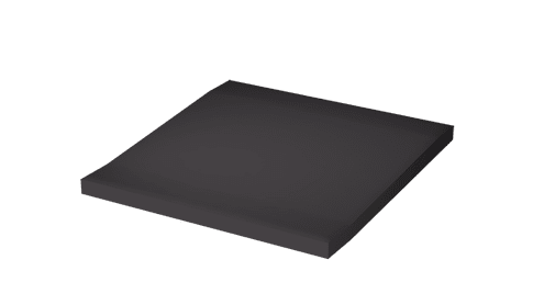 Спецэлементы Rako Taurus Color TTP11019, цвет чёрный, поверхность матовая, квадрат, 100x100
