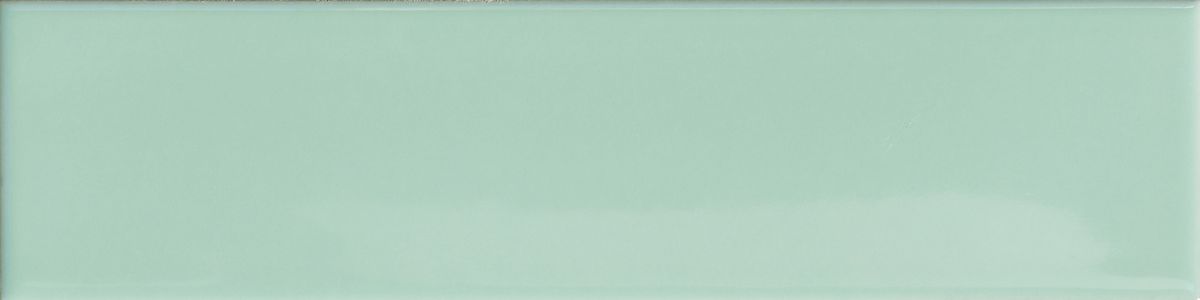 Керамическая плитка 41zero42 Kappa Mint 4101047, цвет зелёный, поверхность глянцевая, прямоугольник, 50x200
