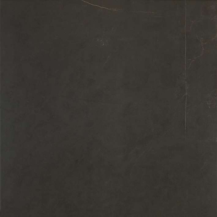 Керамогранит Porcelanosa Magma Black Pav. 100239411, цвет чёрный, поверхность матовая, квадрат, 596x596