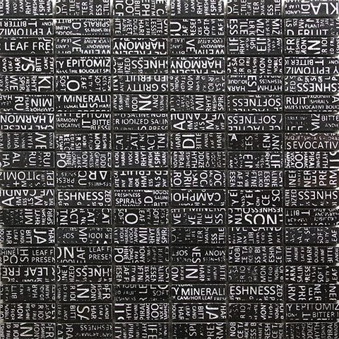 Мозаика Skalini Impress IMS-4, цвет чёрно-белый, поверхность глянцевая, квадрат, 300x300