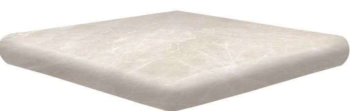 Ступени Exagres Nevada Cartabon Limestone, цвет бежевый, поверхность матовая, квадрат, 330x330